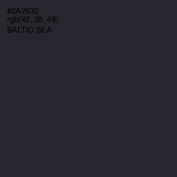 #2A2630 - Baltic Sea Color Image